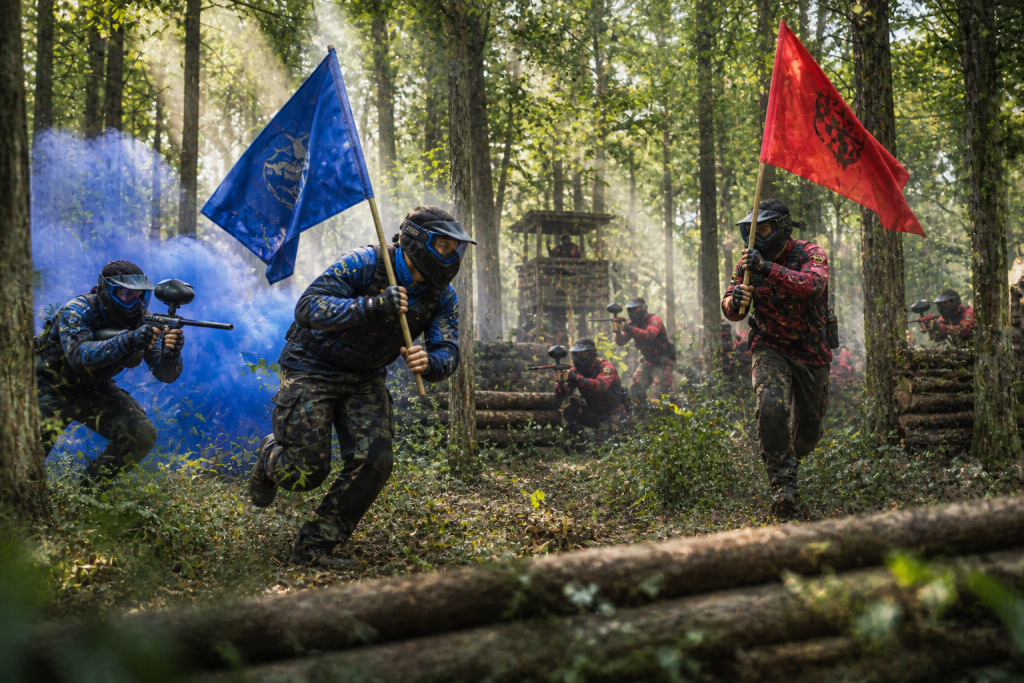 capture de drapeau paintball vpb lille seclin
